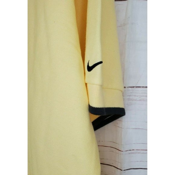 Rare Paramount Pictures Distribution Custom Nike Golf XL Yellow Black Shirt - Picture 3 of 12